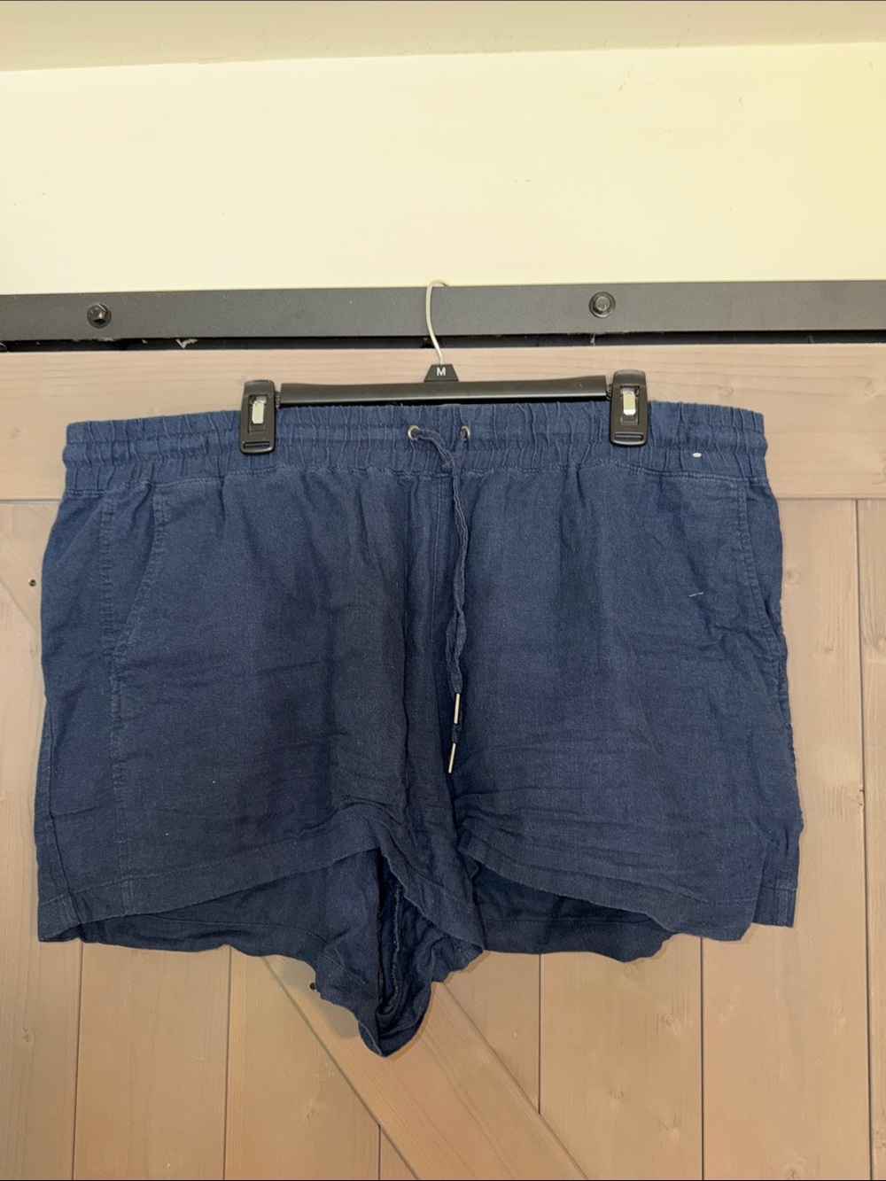GAP Navy Elastic Waist Pull-On Shorts